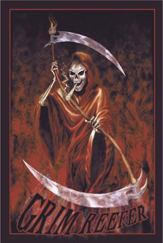 Marcos para cuadros laminas enmarcados, Grim Reefer I 